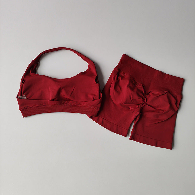 Ensemble 2 pièces dos nu + short