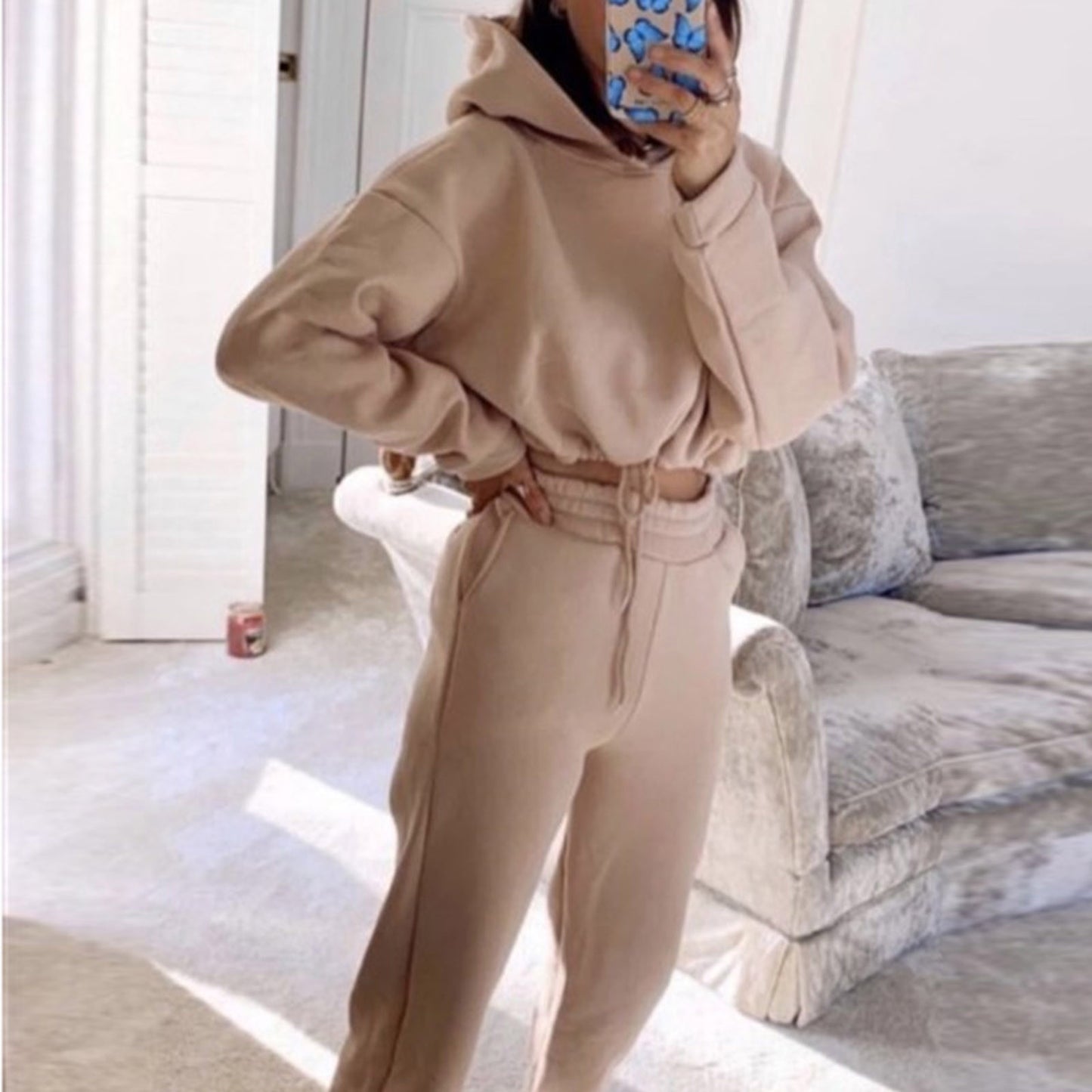 Ensemble Deux Pièces Jogging Femme – Confort & Style