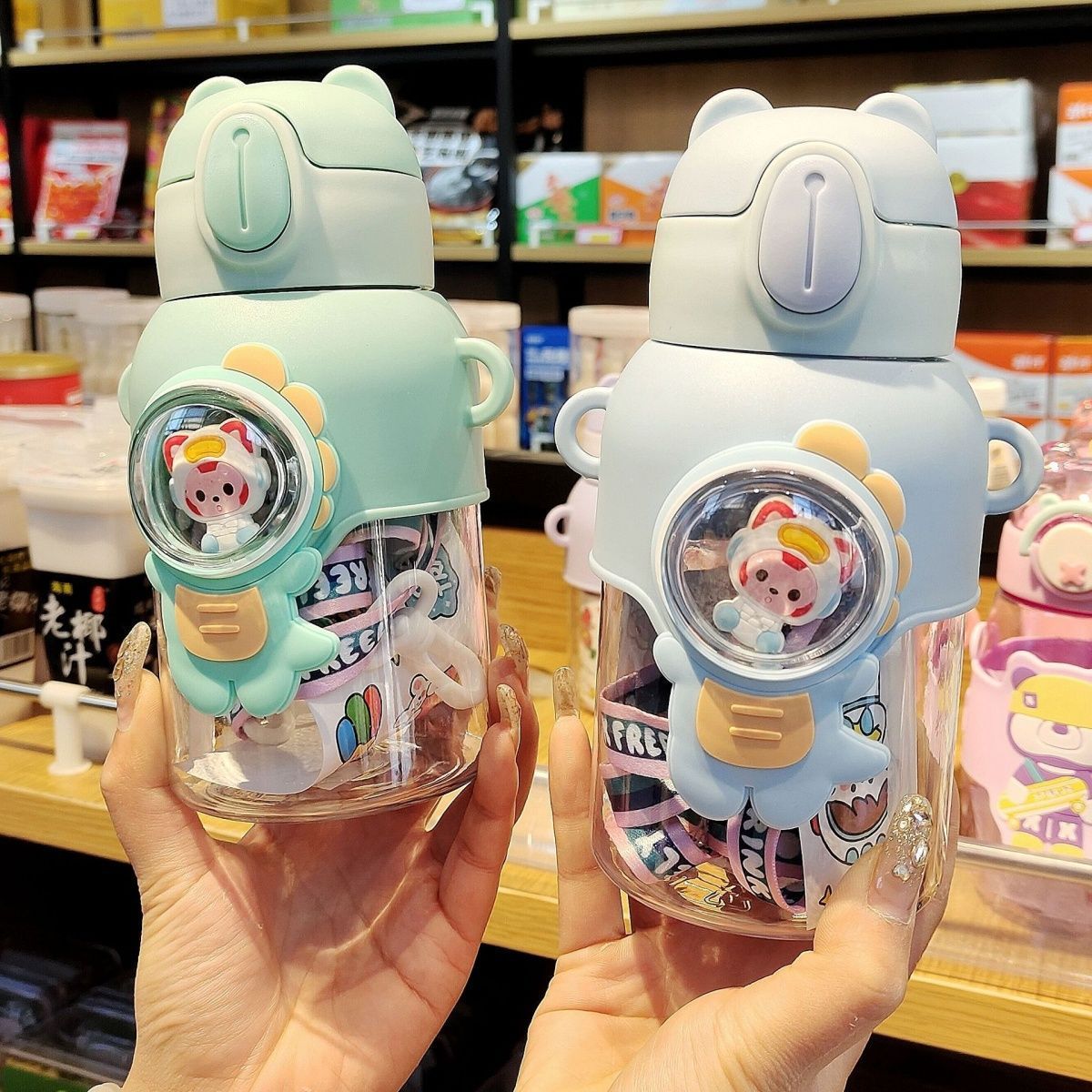 My Water Bears Bottle (avec paille)