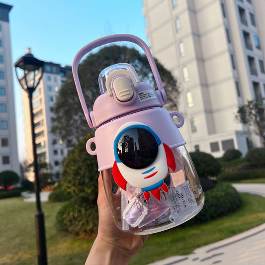 Astronaute Water Bottle Cup 1200ml – Grande capacité