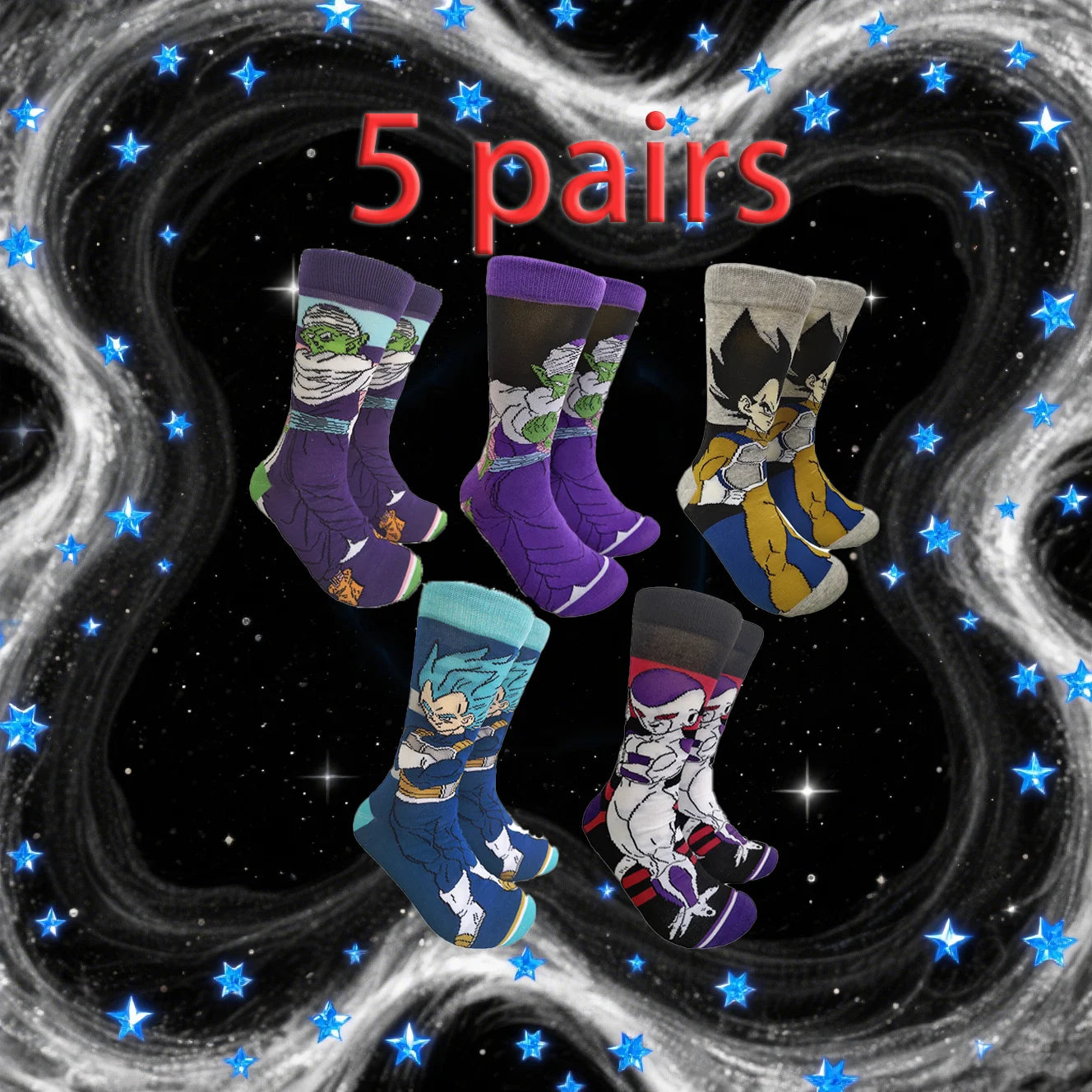 Chaussettes Dragon Ball Z(5 paires)