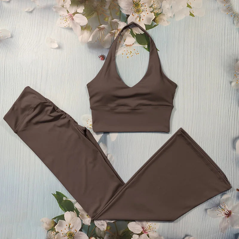 Héra set (Crop Top & legging gainant)