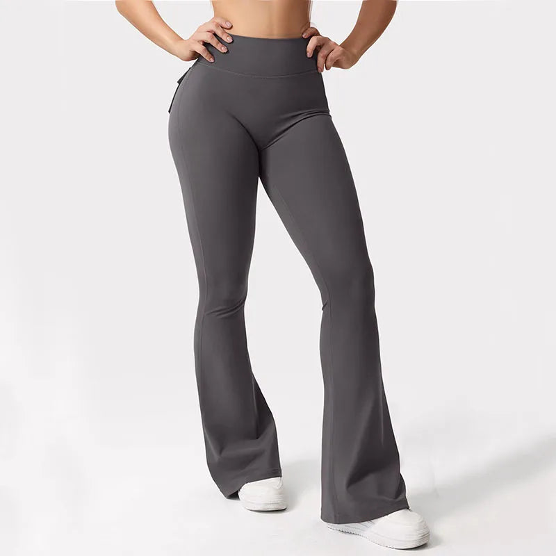 Hélios Pants – Pantalon évasé taille haute
