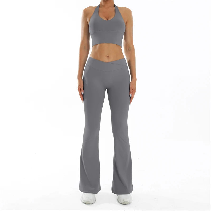 Héra set (Crop Top & legging gainant)