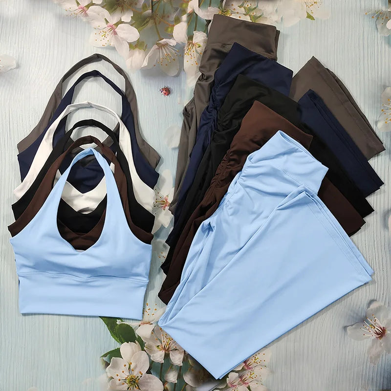 Héra set (Crop Top & legging gainant)