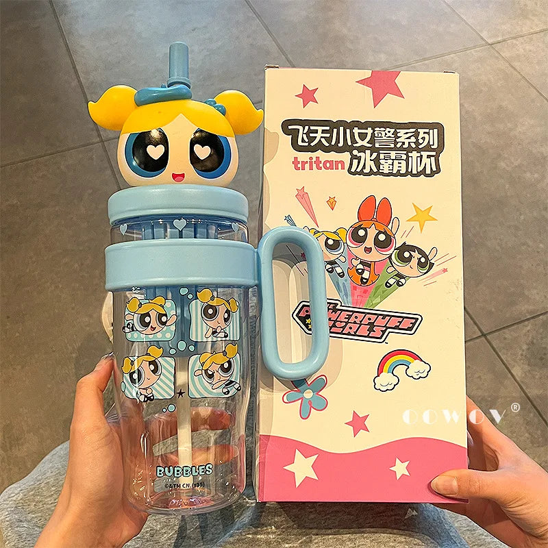 Super Nana Water Bottle (avec paille et compartiment)