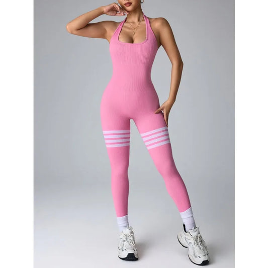 Athéna Jumpsuit – Combinaison Seamless Dos Nu Sculptante