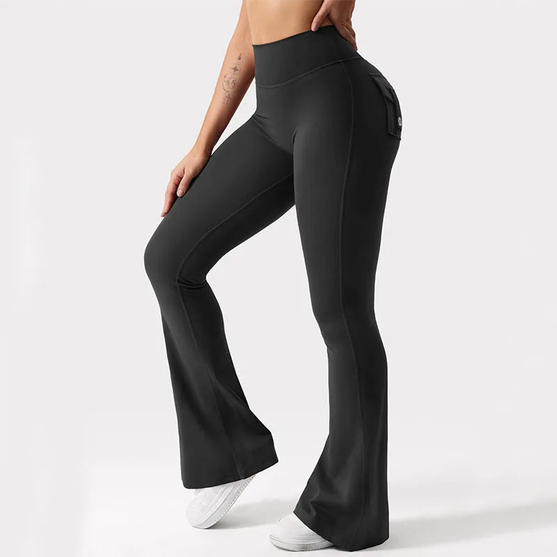 Hélios Pants – Pantalon évasé taille haute