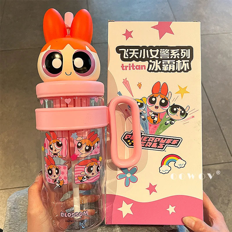 Super Nana Water Bottle (avec paille et compartiment)