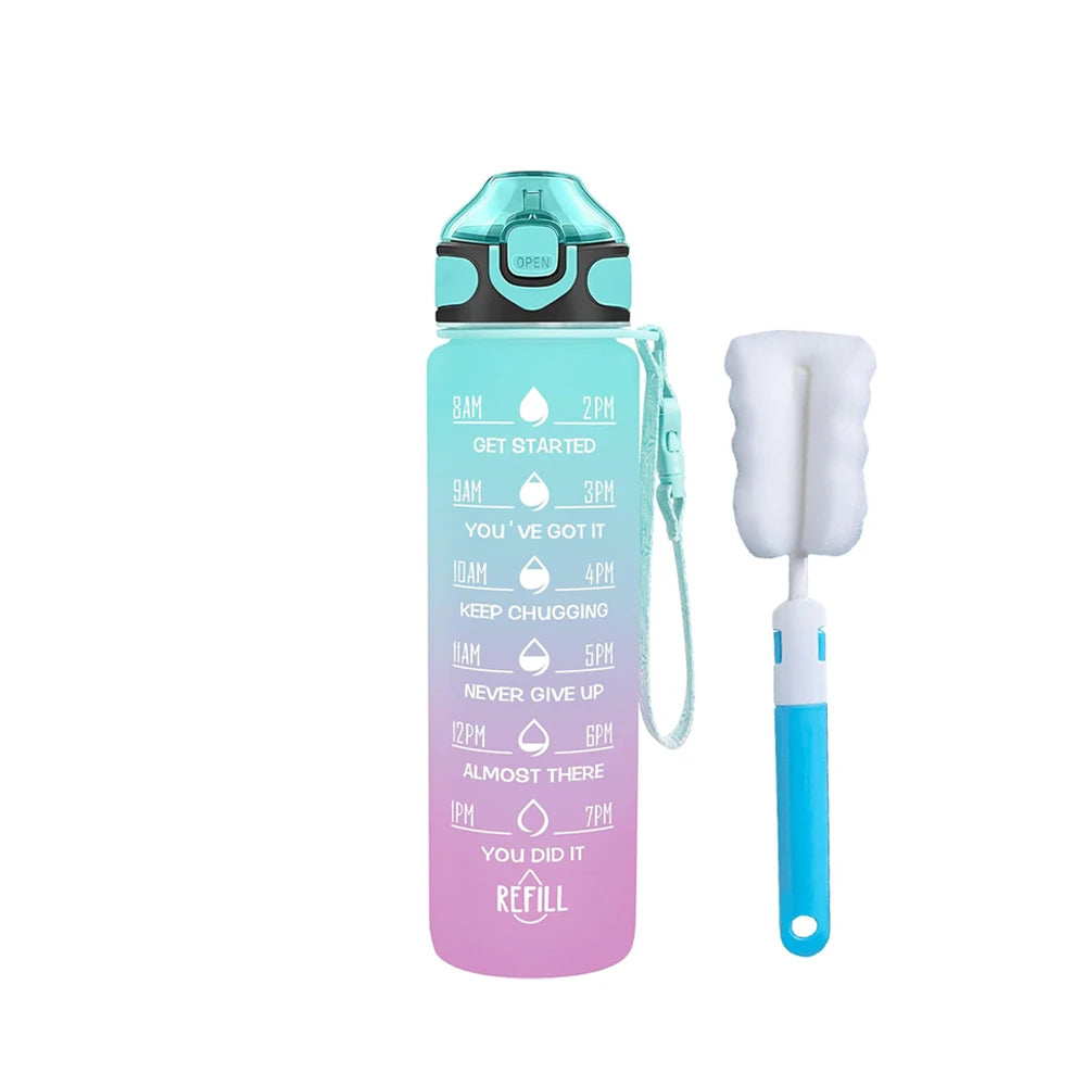 Gourde Hydratation 1L (+Brosse)