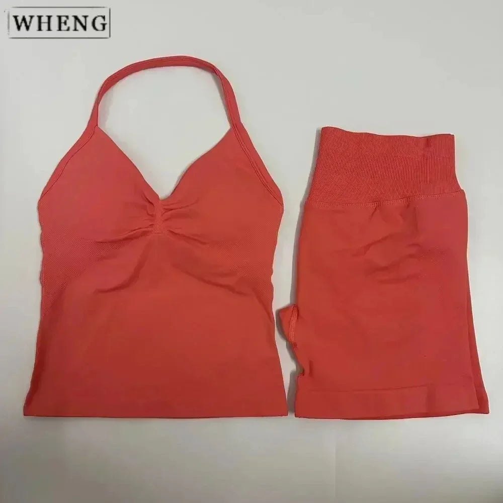 Iris set ( Top & Short scrunch)