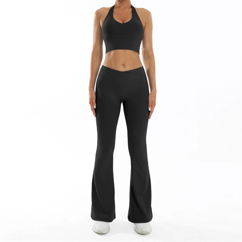 Héra set (Crop Top & legging gainant)