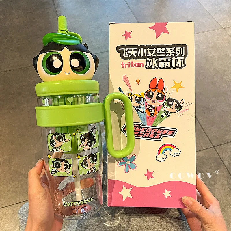 Super Nana Water Bottle (avec paille et compartiment)