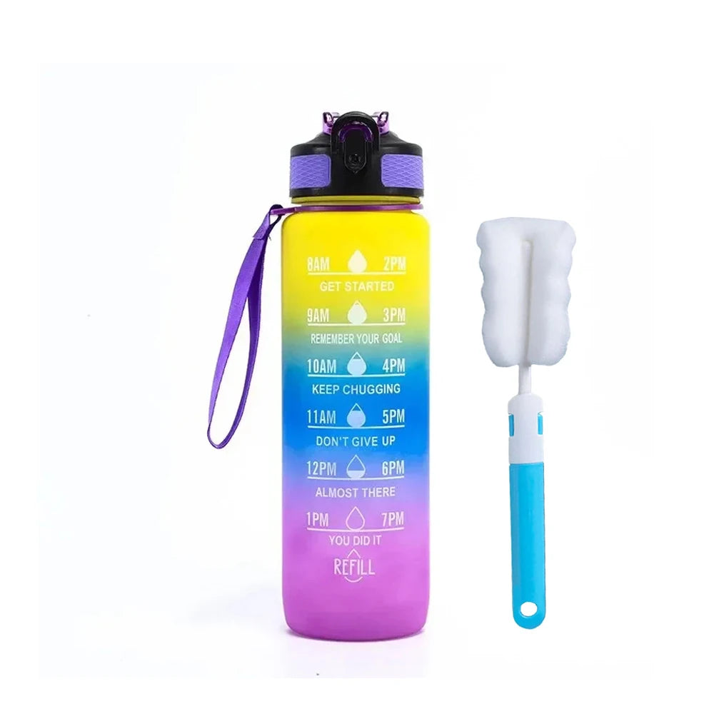 Gourde Hydratation 1L (+Brosse)