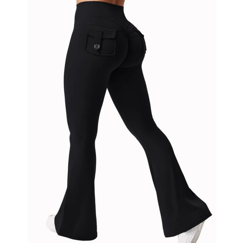 Hélios Pants – Pantalon évasé taille haute