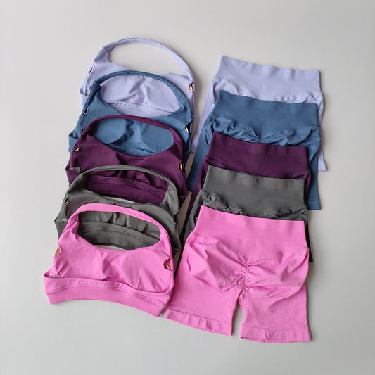 Ensemble 2 pièces dos nu + short